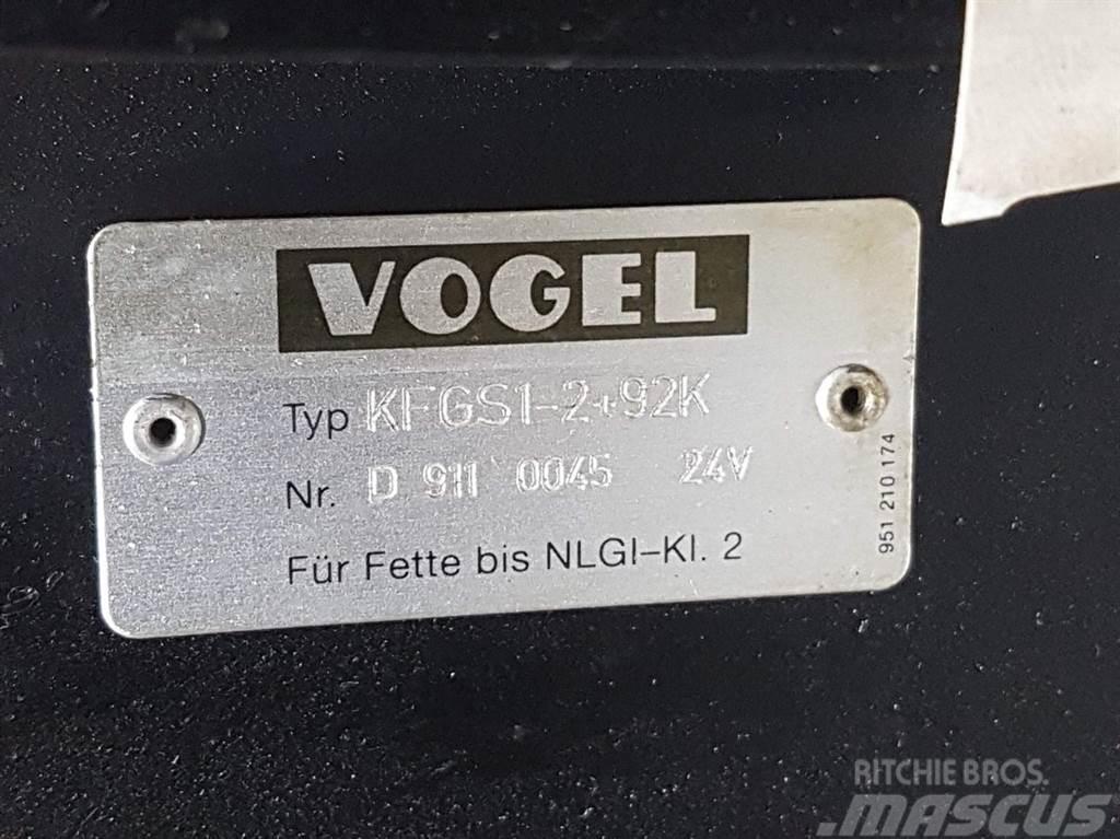 Liebherr A924-Vogel KFGS1-2+92K 24V-Lubricating system Šasije I ovjese