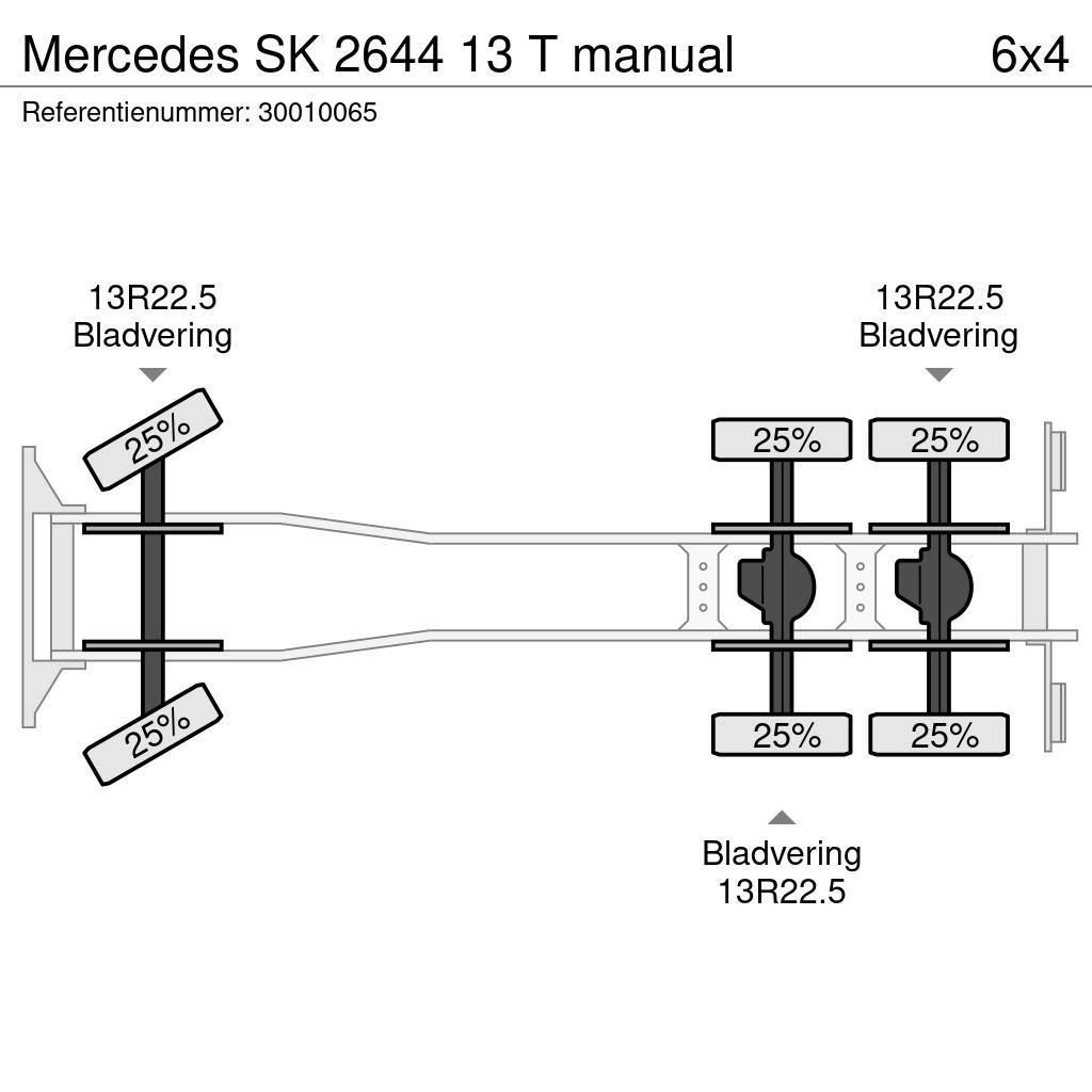 Mercedes-Benz SK 2644 13 T manual Kiper kamioni