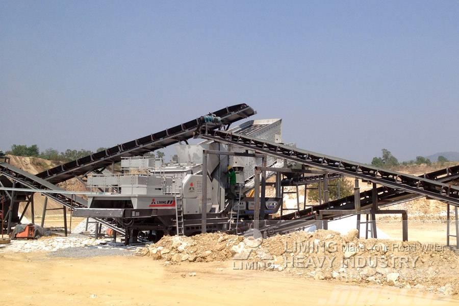 Liming 150 TPH portable mobile stone crusher and screen p Mobilne drobilice