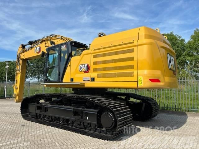 CAT 352 from 2023 with only 820 hours EPA and CE Bageri gusjeničari