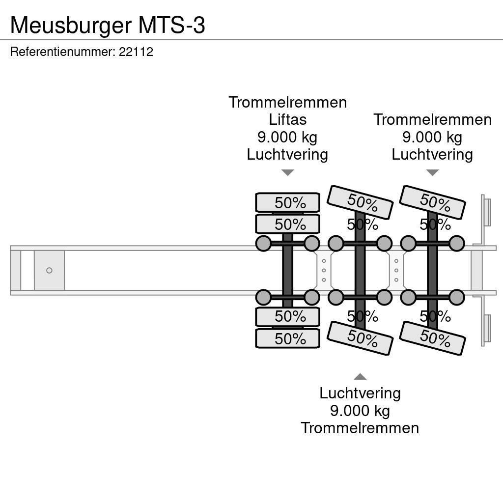 Meusburger MTS-3 Nisko-utovarne poluprikolice