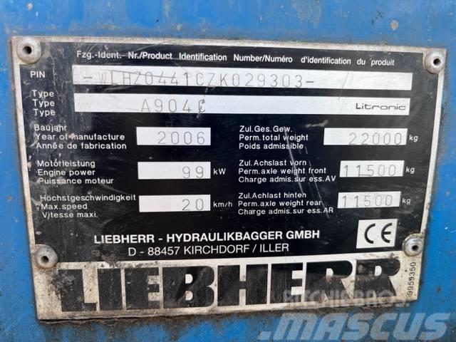 Liebherr A 904 C Litronic Bageri na kotačima