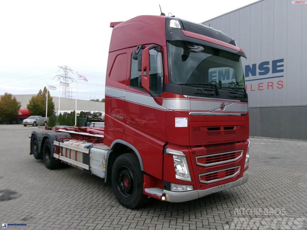 Volvo FH 540 6X2 Euro 6 container hook 21 t Rol kiper kamioni s kukama za dizanje