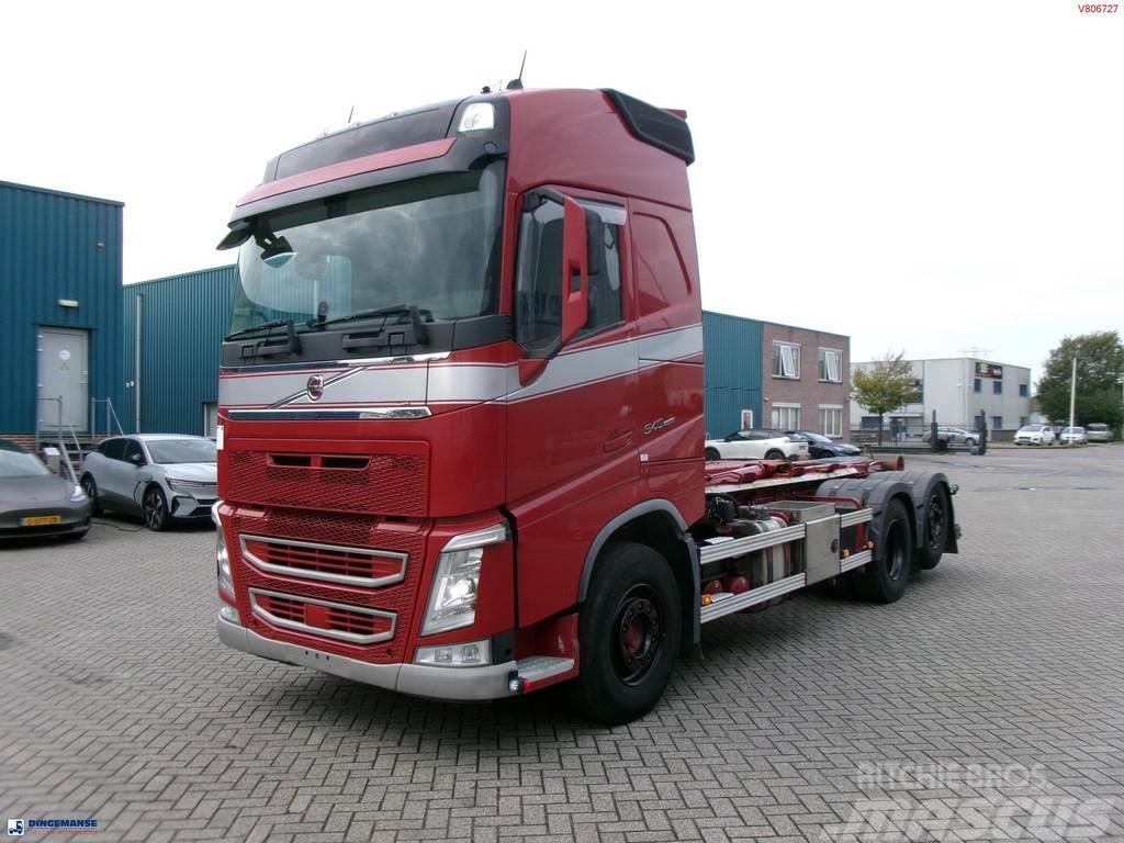Volvo FH 540 6X2 Euro 6 container hook 21 t Rol kiper kamioni s kukama za dizanje