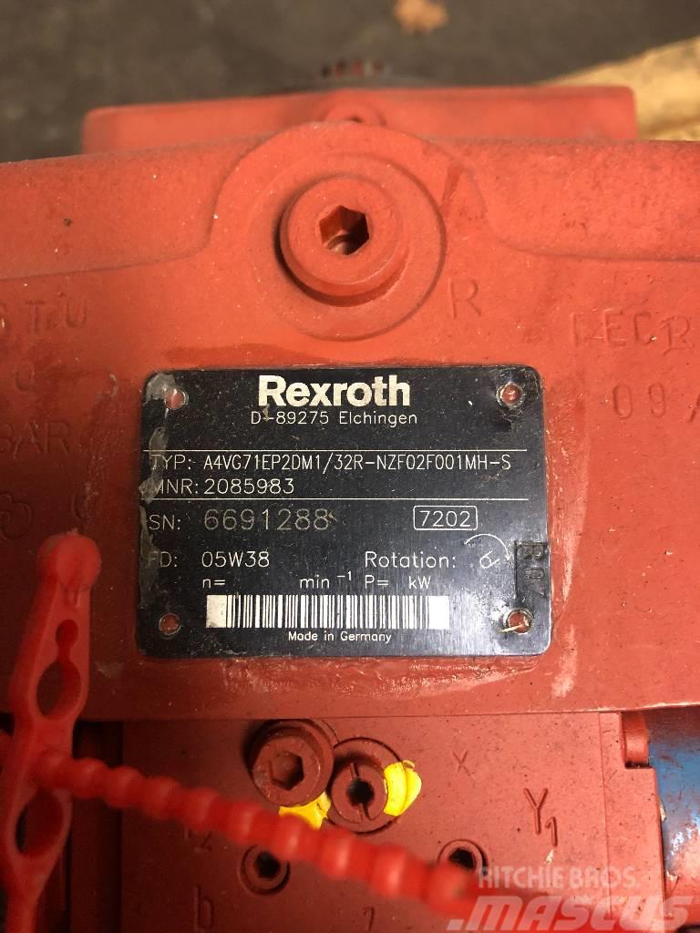 Rexroth A4VG71EP2DM1/32R-NZF02F001MH-S Ostale komponente