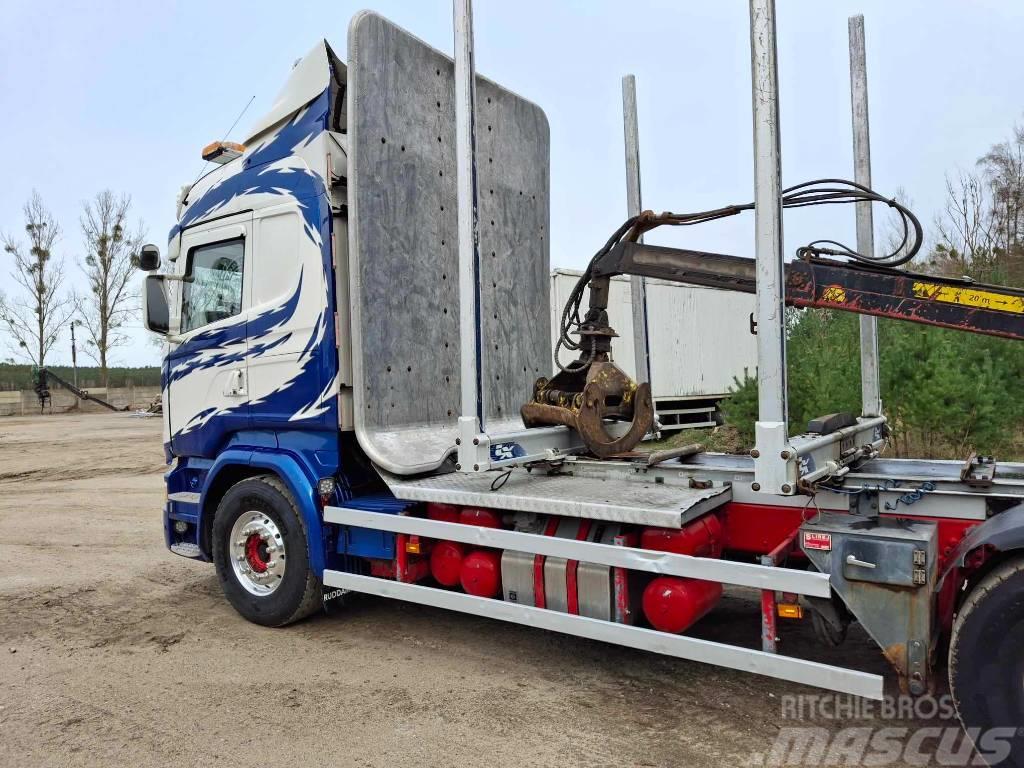 Scania R 580 Kamioni za drva