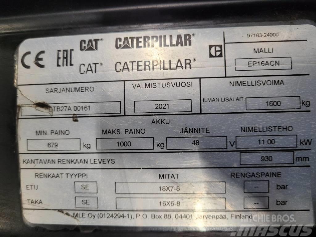 CAT EP16 ACN Električni viličari