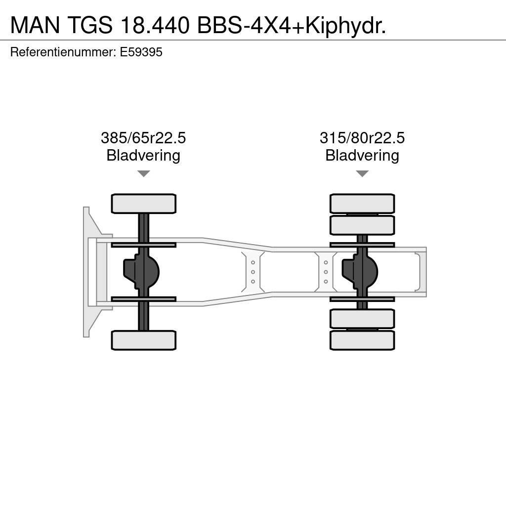 MAN TGS 18.440 BBS-4X4+Kiphydr. Traktorske jedinice