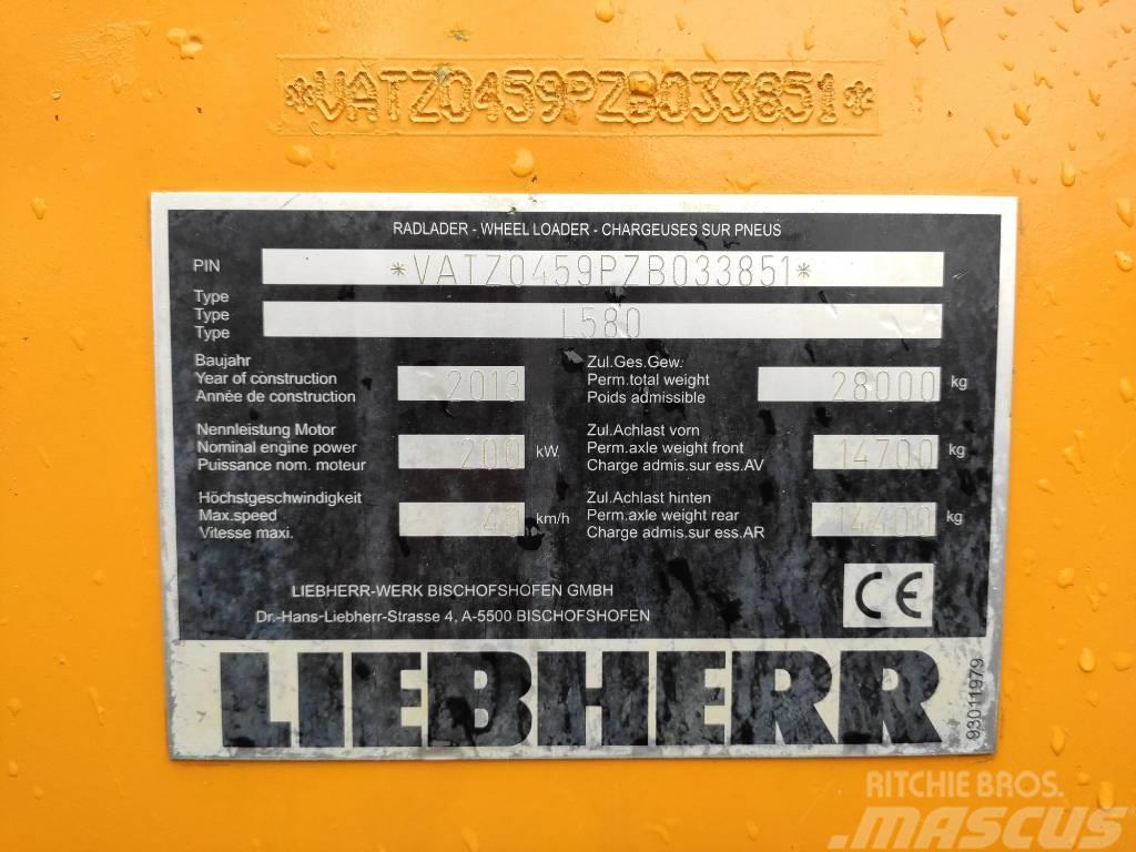 Liebherr L580 2plus2 Bj 2013' Utovarivači na kotačima