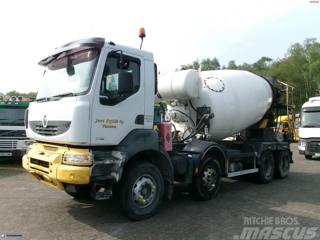 Renault Kerax 370.32 8X4 concrete mixer 9 m3 Kamioni mikseri za beton