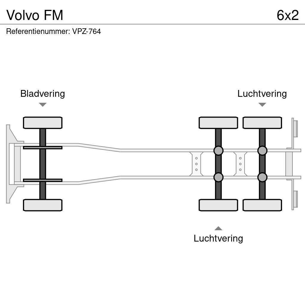 Volvo FM Rol kiper kamioni s kukama za dizanje