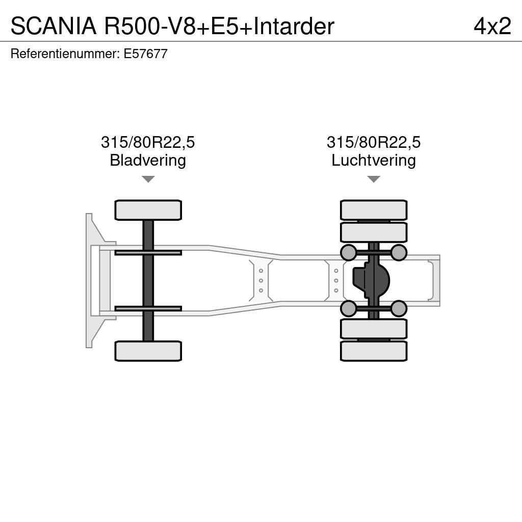 Scania R500-V8+E5+Intarder Traktorske jedinice