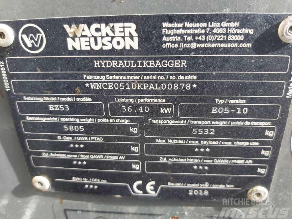 Wacker Neuson EZ 53 Bageri gusjeničari