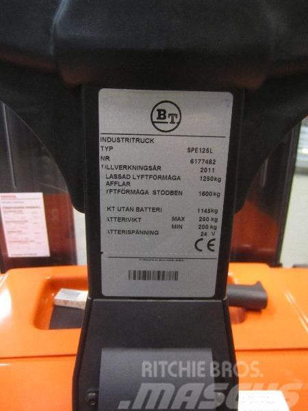 BT SPE125L Lyfthöjd 5.40 Ručni električni viličar