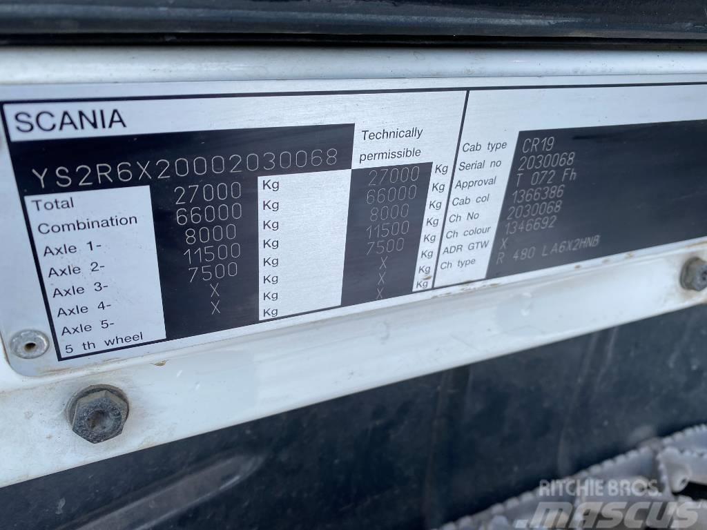Scania R480 6x2 / RETARDER / HYDRAULICS Traktorske jedinice