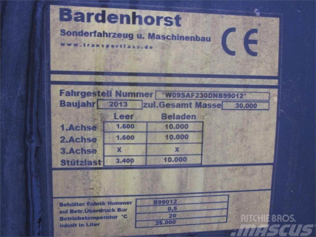  Bardenhorst 25000, 25 cbm, Tanksattelauflieger, Zu Cisterne za gnojnicu