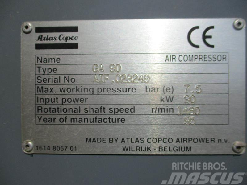 Atlas Copco GA 90 Kompresori