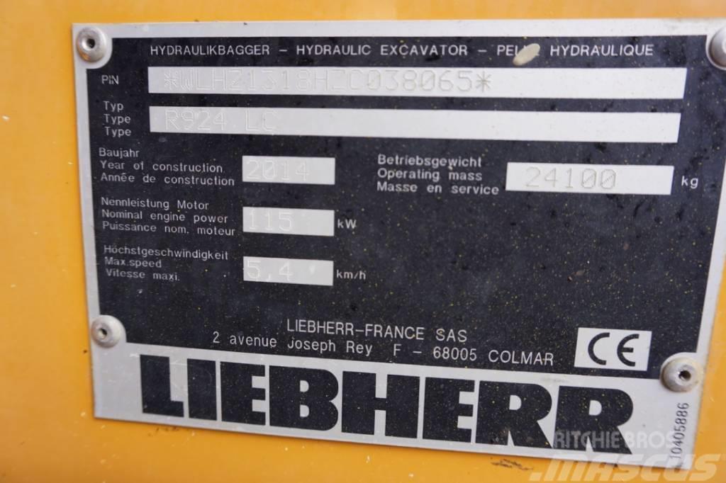 Liebherr R 924 LC Bageri gusjeničari