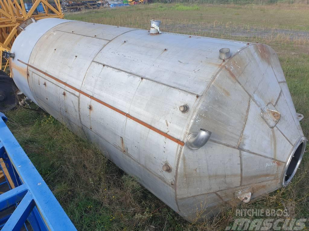  Stainless steel rvs silo tank ±7m x 3m Ostale komponente