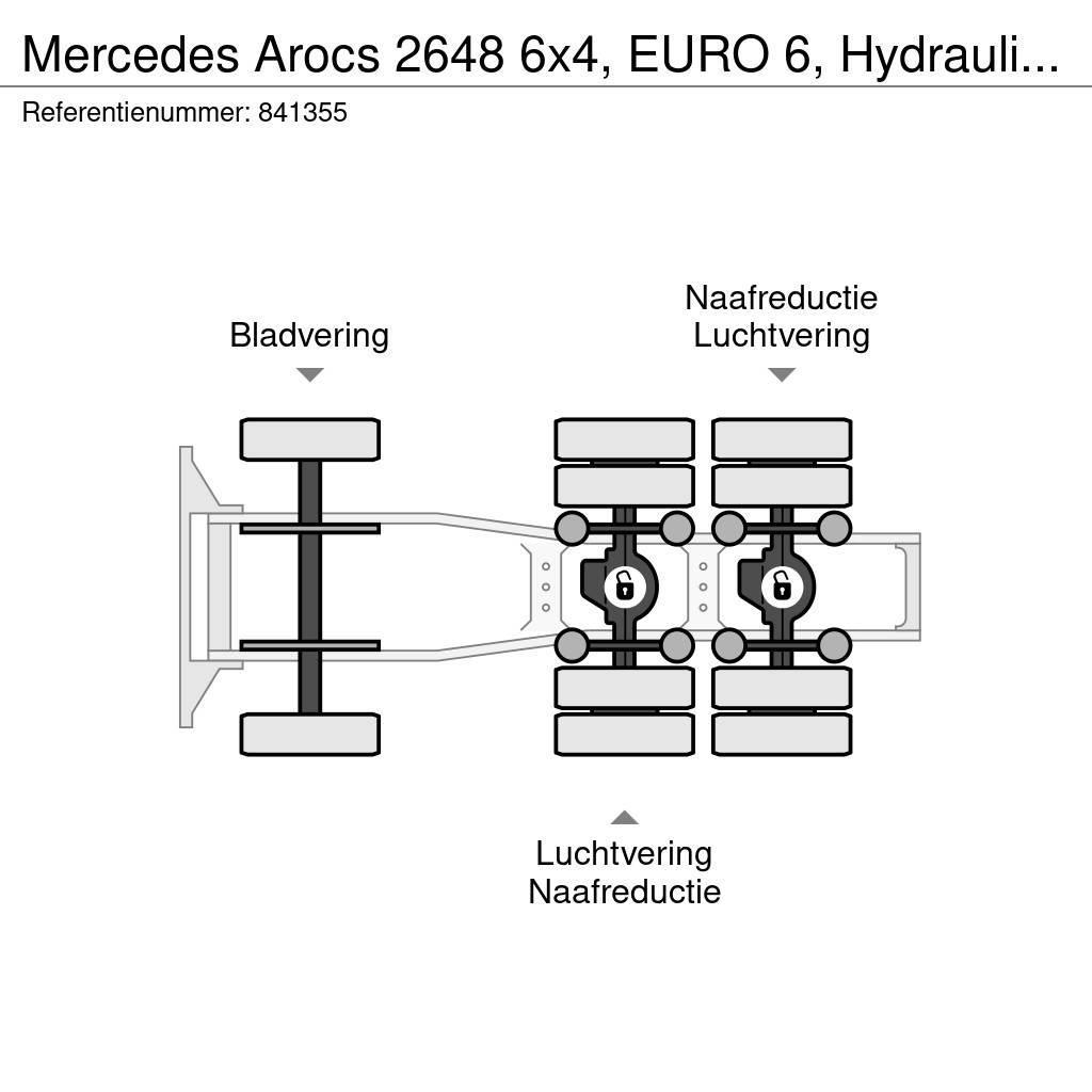 Mercedes-Benz Arocs 2648 6x4, EURO 6, Hydraulic, Retarder Traktorske jedinice