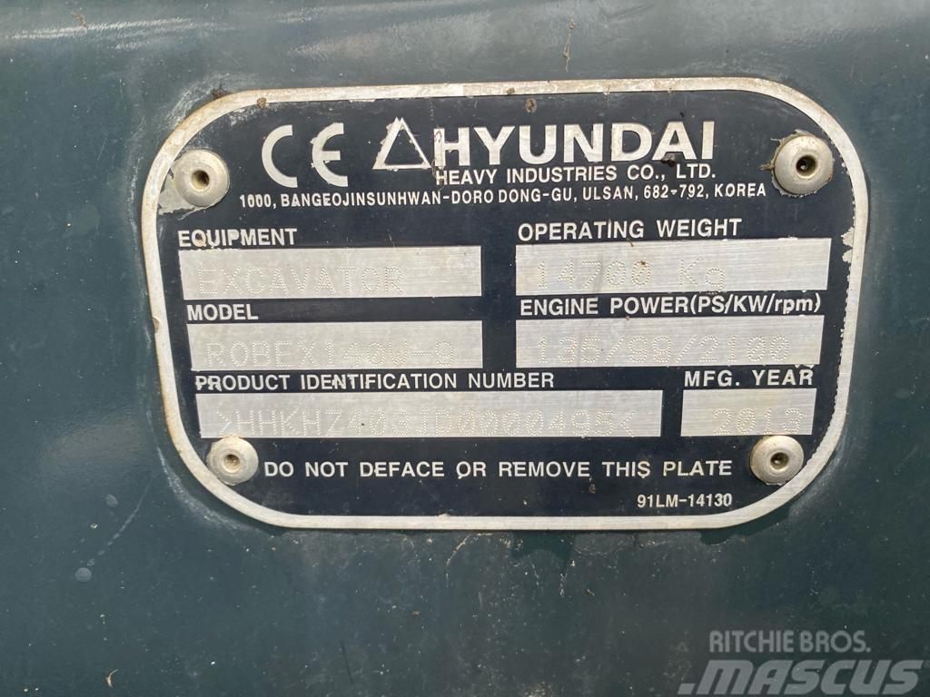 Hyundai 140w-9 Bageri na kotačima