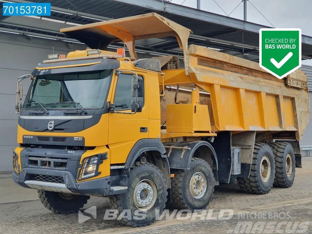 Volvo FMX 520 8X4 40 tonnes payload | 34m3 Pusher |Minin Kiper kamioni