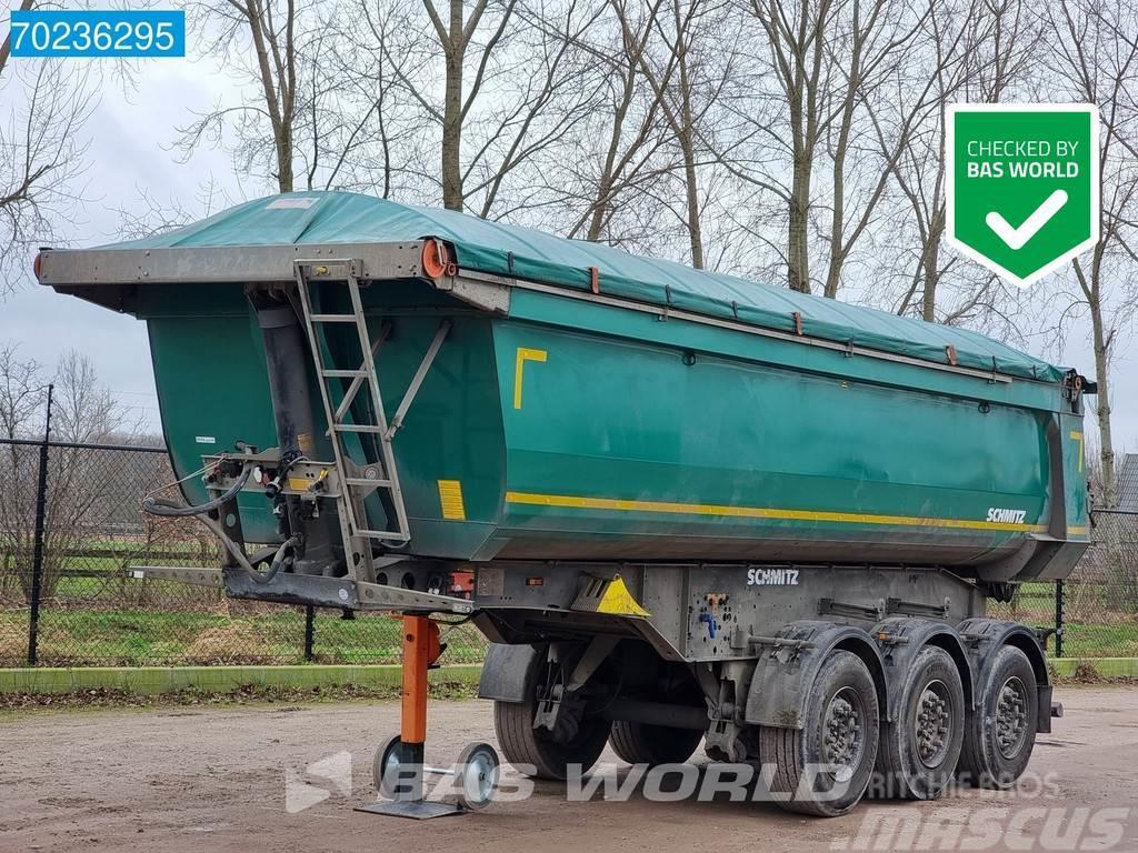 Schmitz Cargobull SCB*S3D 3 axles 25m3 Liftachse Verdeck Kiper poluprikolice