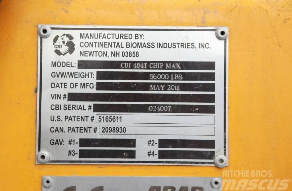CBI Chipmax 484VR Drobilice za drvo / čiperi