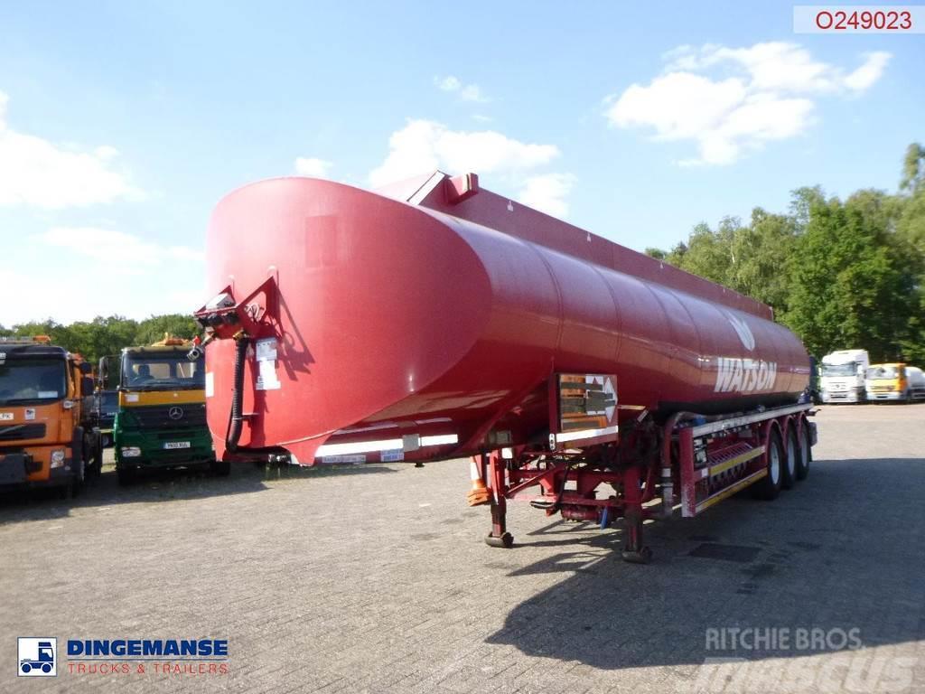  Lakeland Tankers Fuel tank alu 42.8 m3 / 6 comp + Tanker poluprikolice