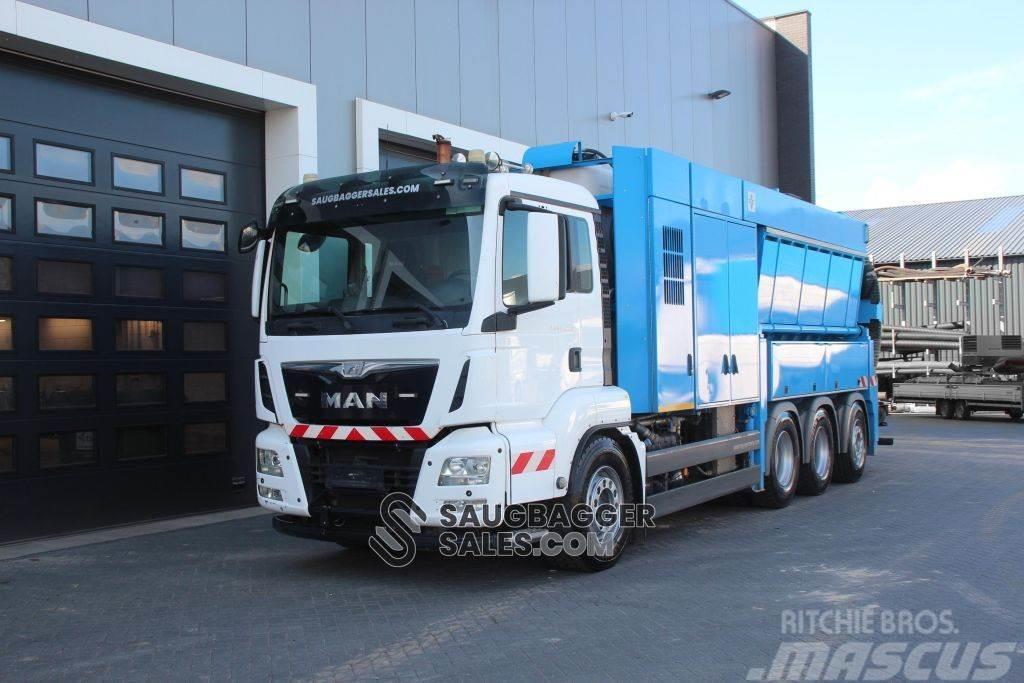 MAN TGS 35.480 RSP 2016 Saugbagger Kombiji / vakuumski kamioni