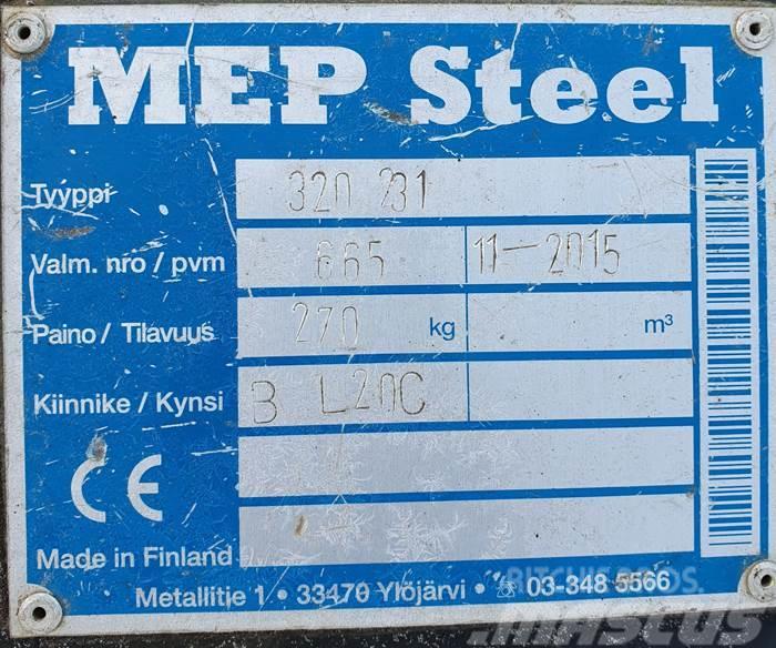 MEP Steel BRETEC L20C ISKUVASARAN KIINNIKELEVY NTP Brze spojnice