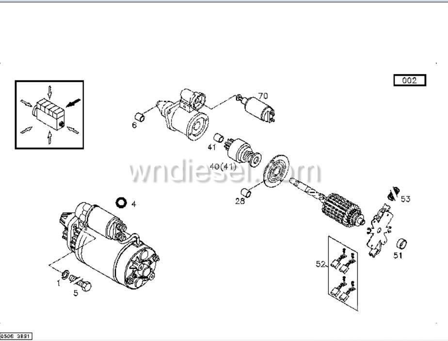 Deutz Spare-Parts-2013-Starter-0117-9586 Motori