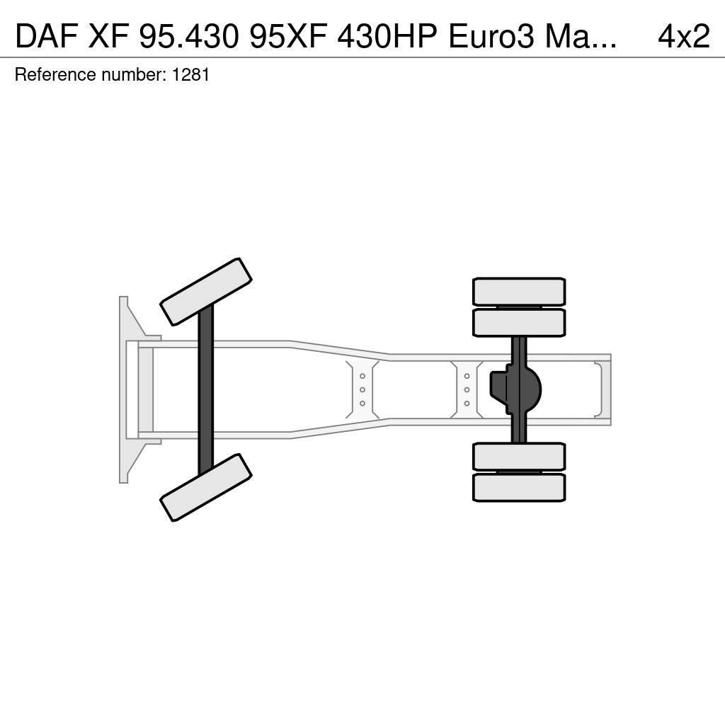 DAF XF 95.430 95XF 430HP Euro3 Manuel Gearbox Hydrauli Traktorske jedinice