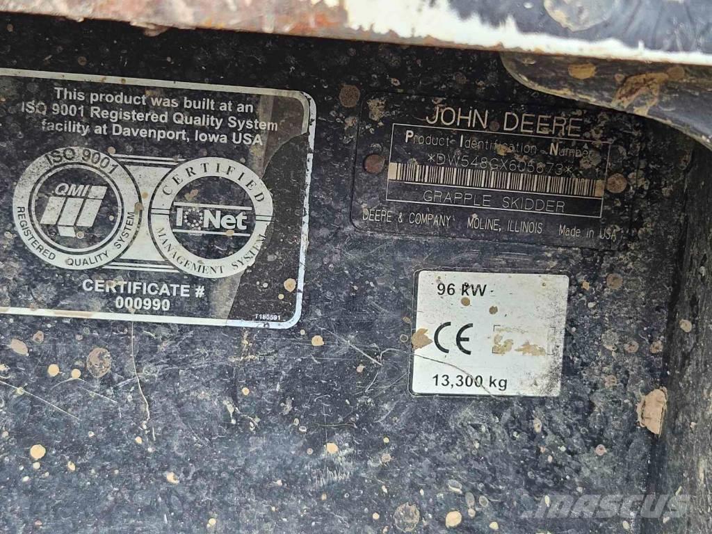 John Deere 548 G III Skideri