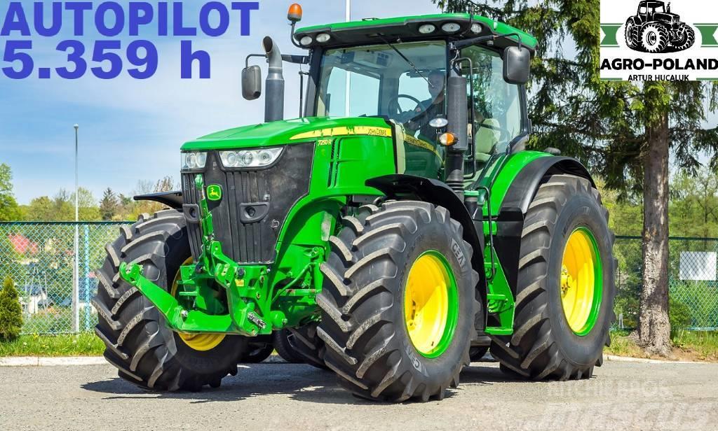 John Deere 7250 R - TLS - 5355 h - 2016 ROK - GPS- AUTOPILOT Traktori