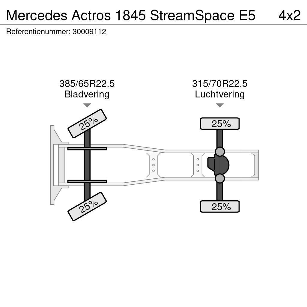 Mercedes-Benz Actros 1845 StreamSpace E5 Traktorske jedinice