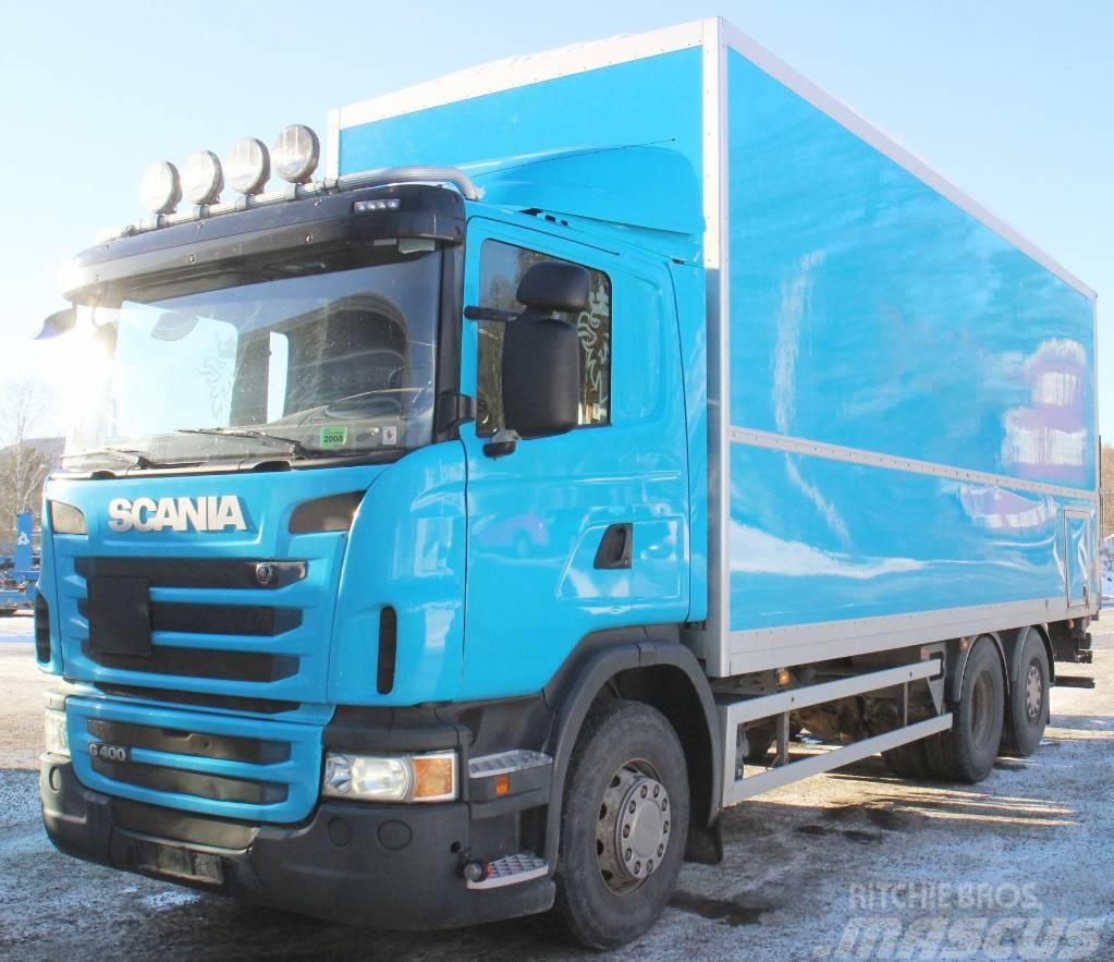 Scania G 400 6x2*4 skåpbil Sanduk kamioni