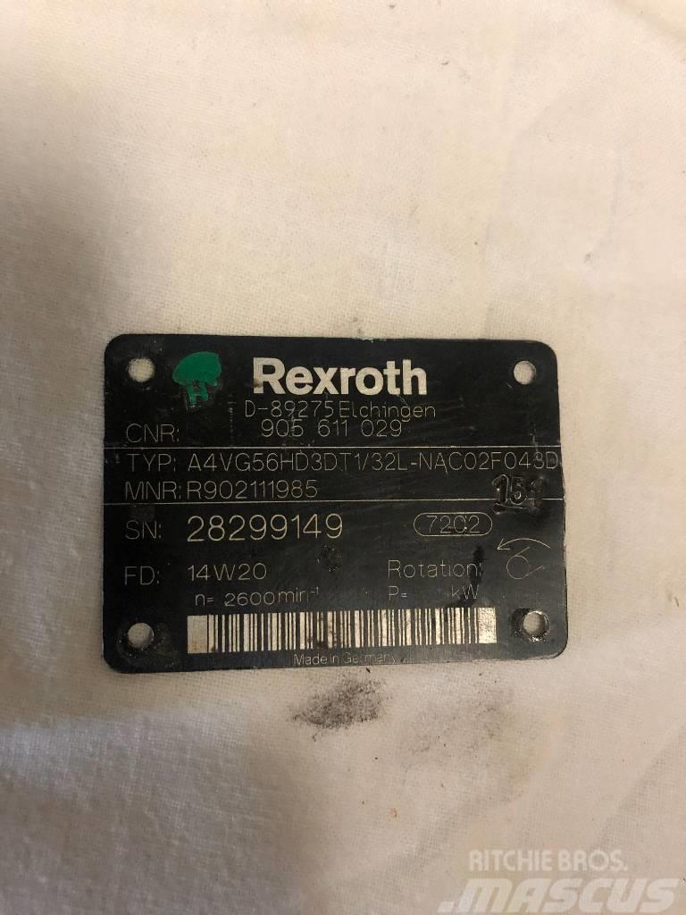 Rexroth A4VG56HD3DT1/32L-NAC02FO43D Ostale komponente