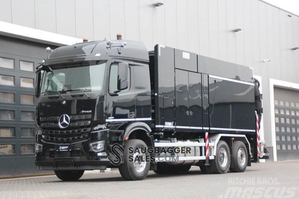 Mercedes-Benz Arocs 2851 MTS 2024 Saugbagger Kombiji / vakuumski kamioni
