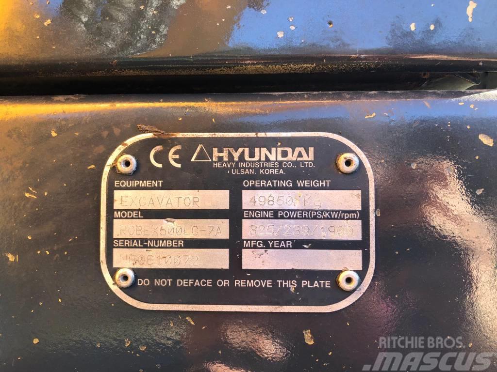 Hyundai R500LC-7A Bageri gusjeničari