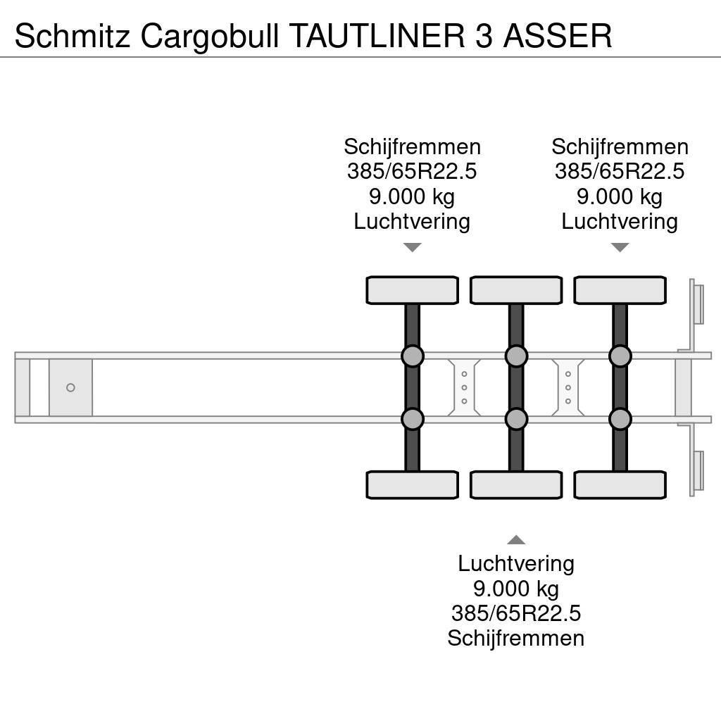 Schmitz Cargobull TAUTLINER 3 ASSER Poluprikolice sa ceradom
