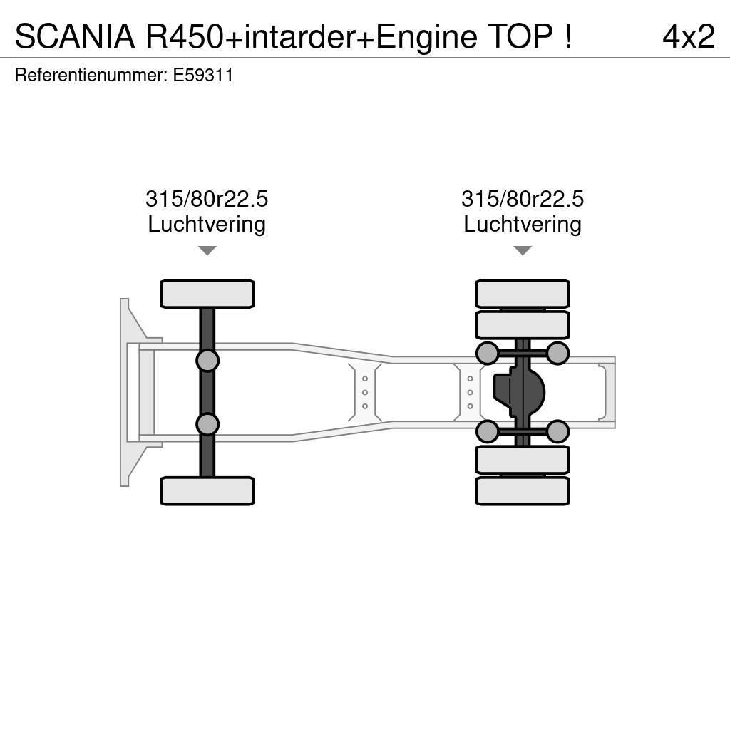 Scania R450+intarder+Engine TOP ! Traktorske jedinice