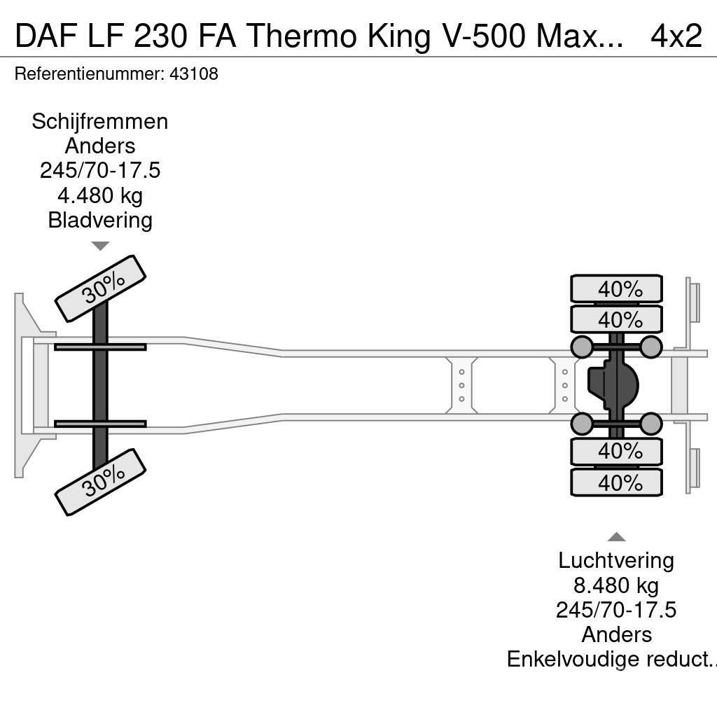 DAF LF 230 FA Thermo King V-500 Max Tiefkühler Sanduk kamioni