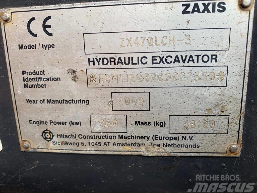 zaxis ZX470LCH-3 Bageri gusjeničari
