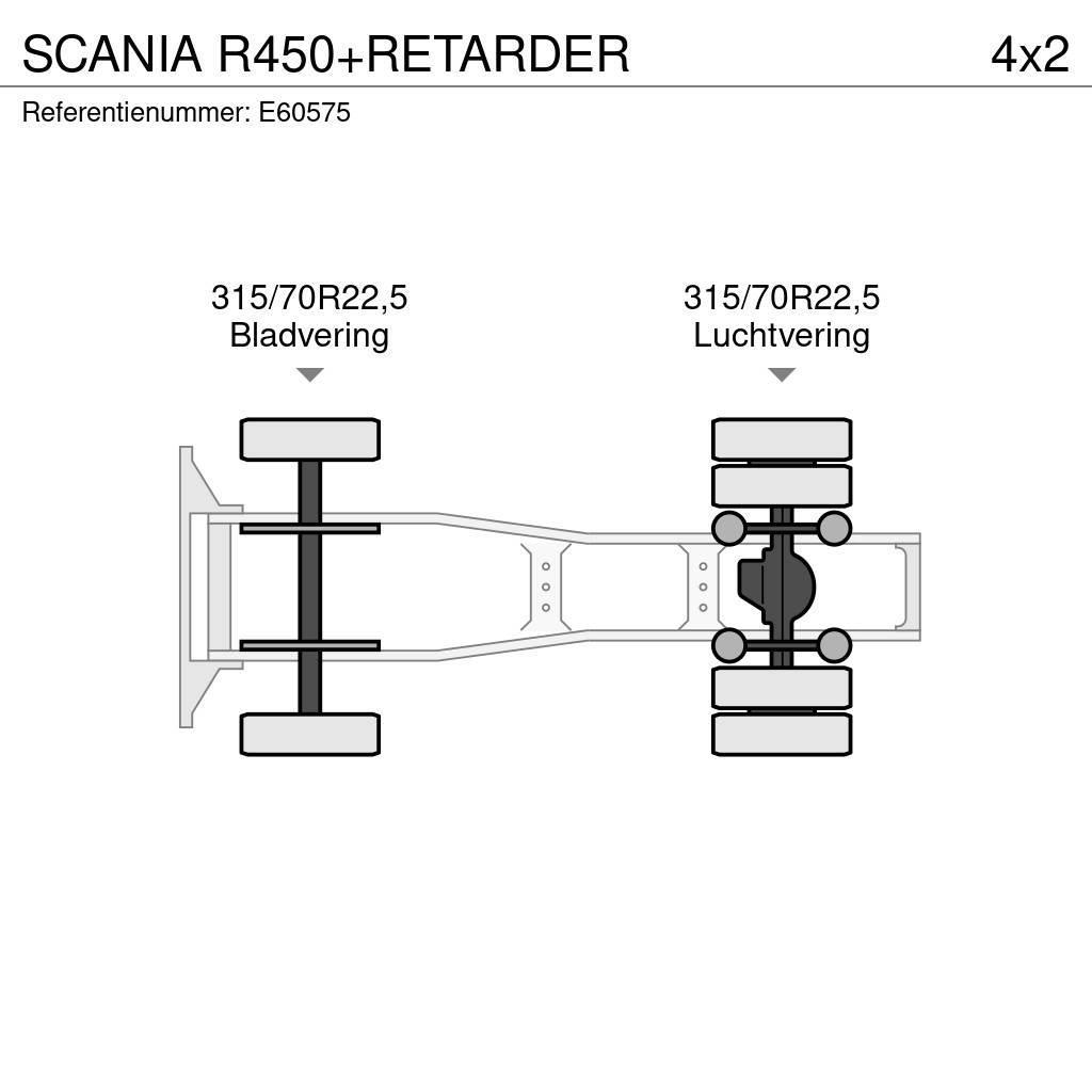 Scania R450+RETARDER Traktorske jedinice