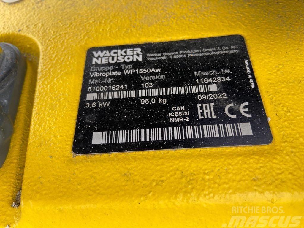 Wacker Neuson WP1550Aw Vibro ploče