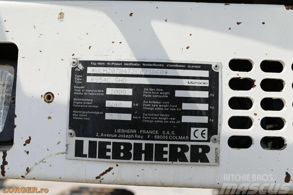 Liebherr R954 C SHD Bageri gusjeničari