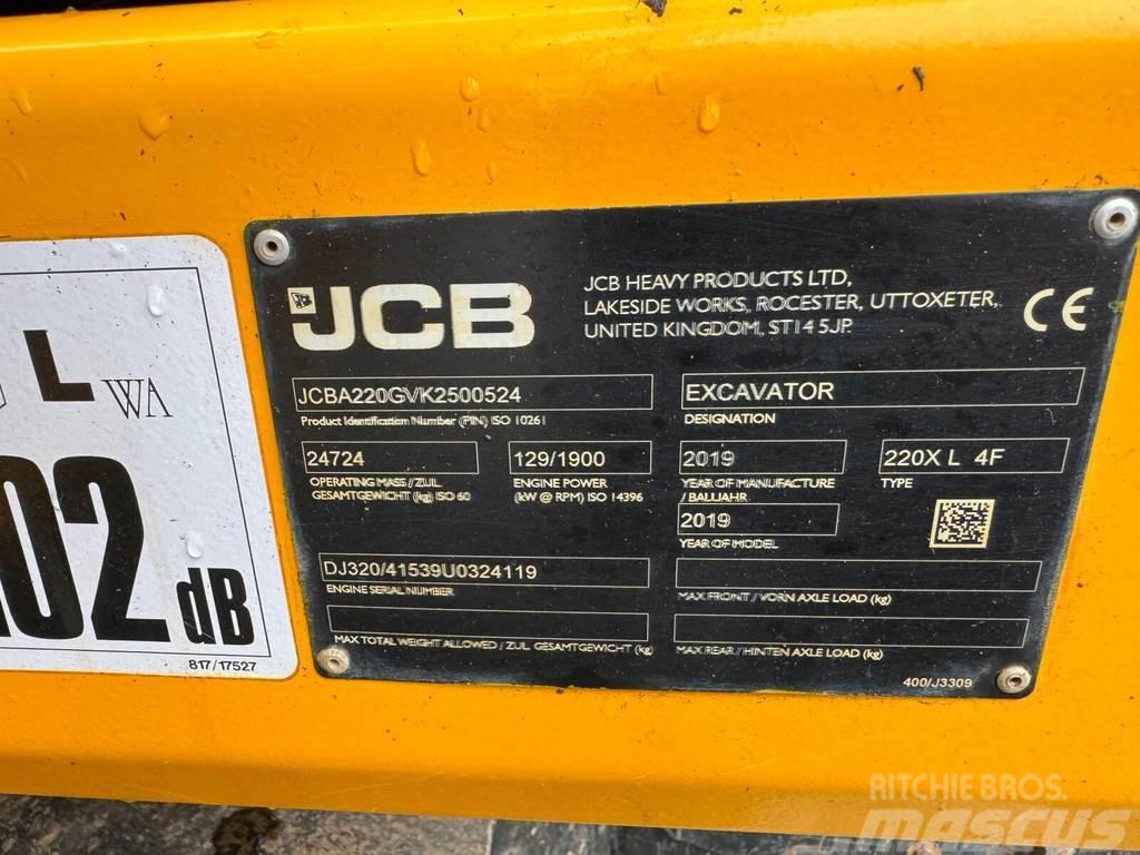 JCB JS220X LC Bageri gusjeničari