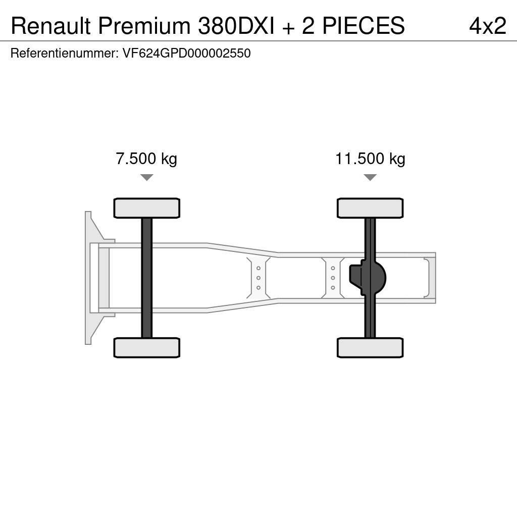Renault Premium 380DXI + 2 PIECES Traktorske jedinice
