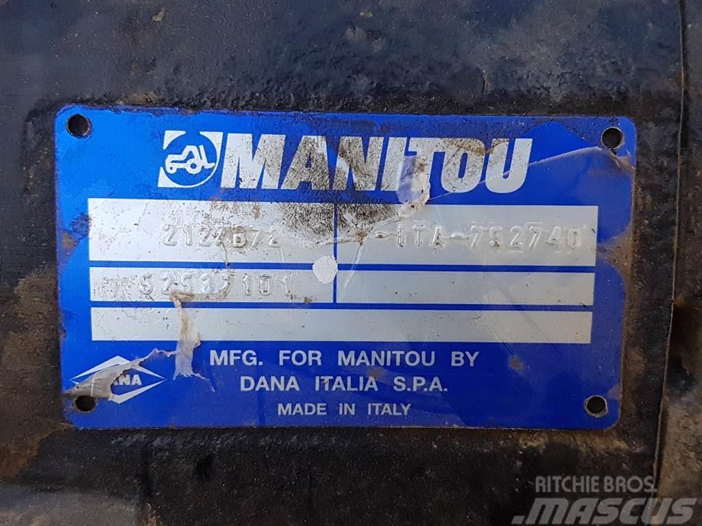 Manitou MLT1040-52537101-Spicer Dana 212/B72-Axle/Achse/As Osi